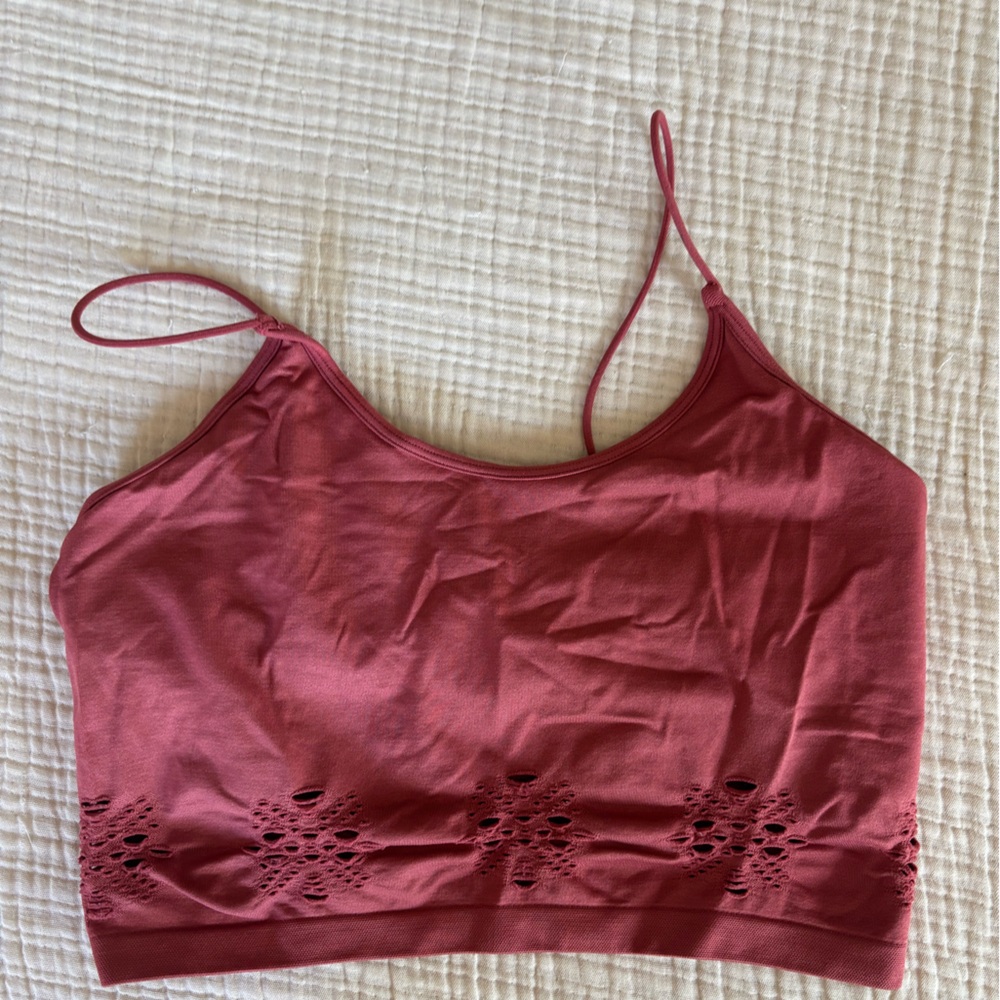 Colsie Maroon Soft Fabric